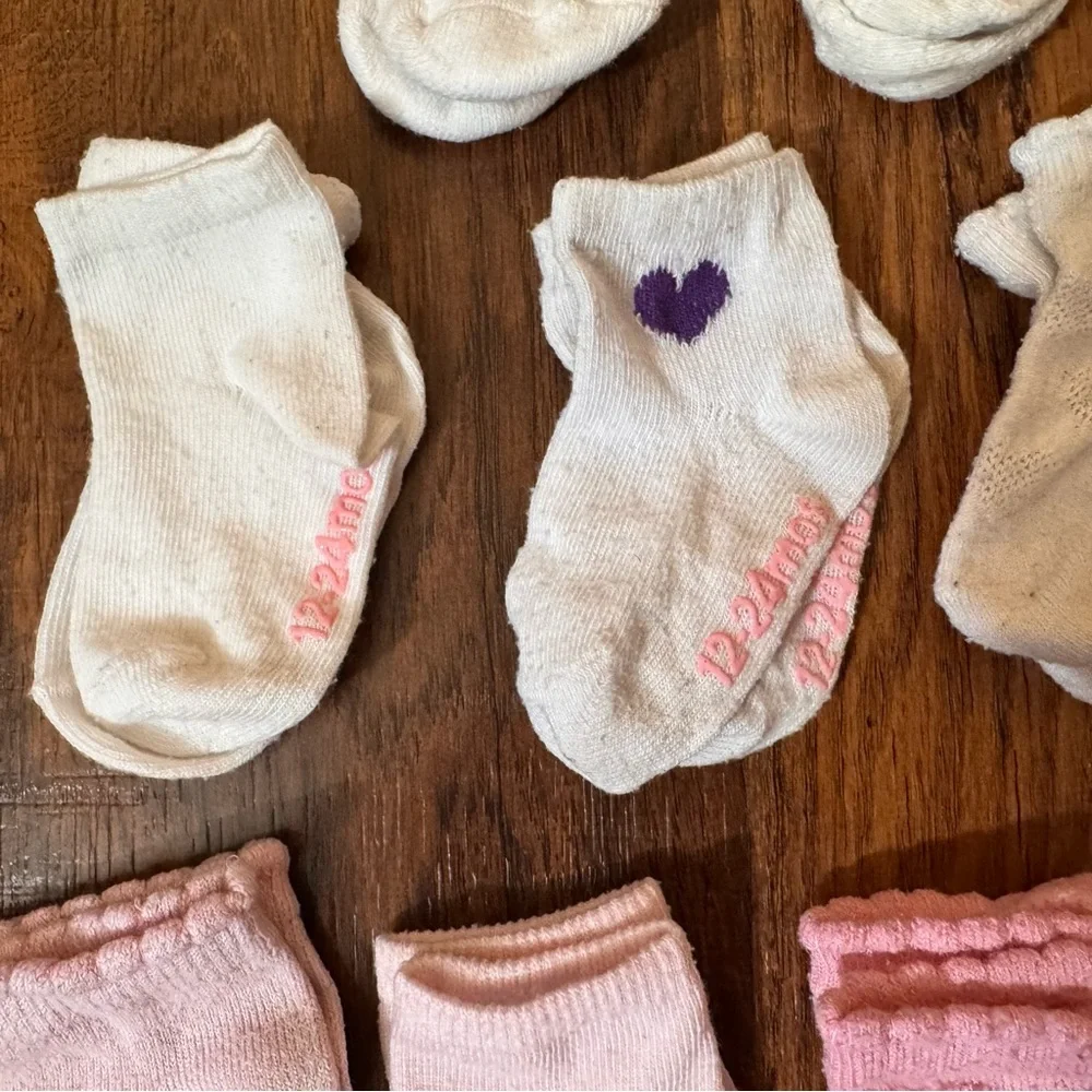 12-24M assorted socks